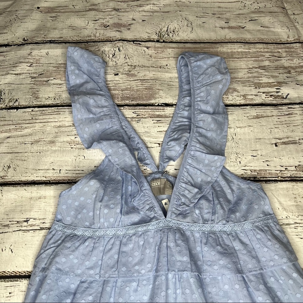 NWT ASOS Halter Neck Summer Mini Dress Size 6 - Picture 13 of 13
